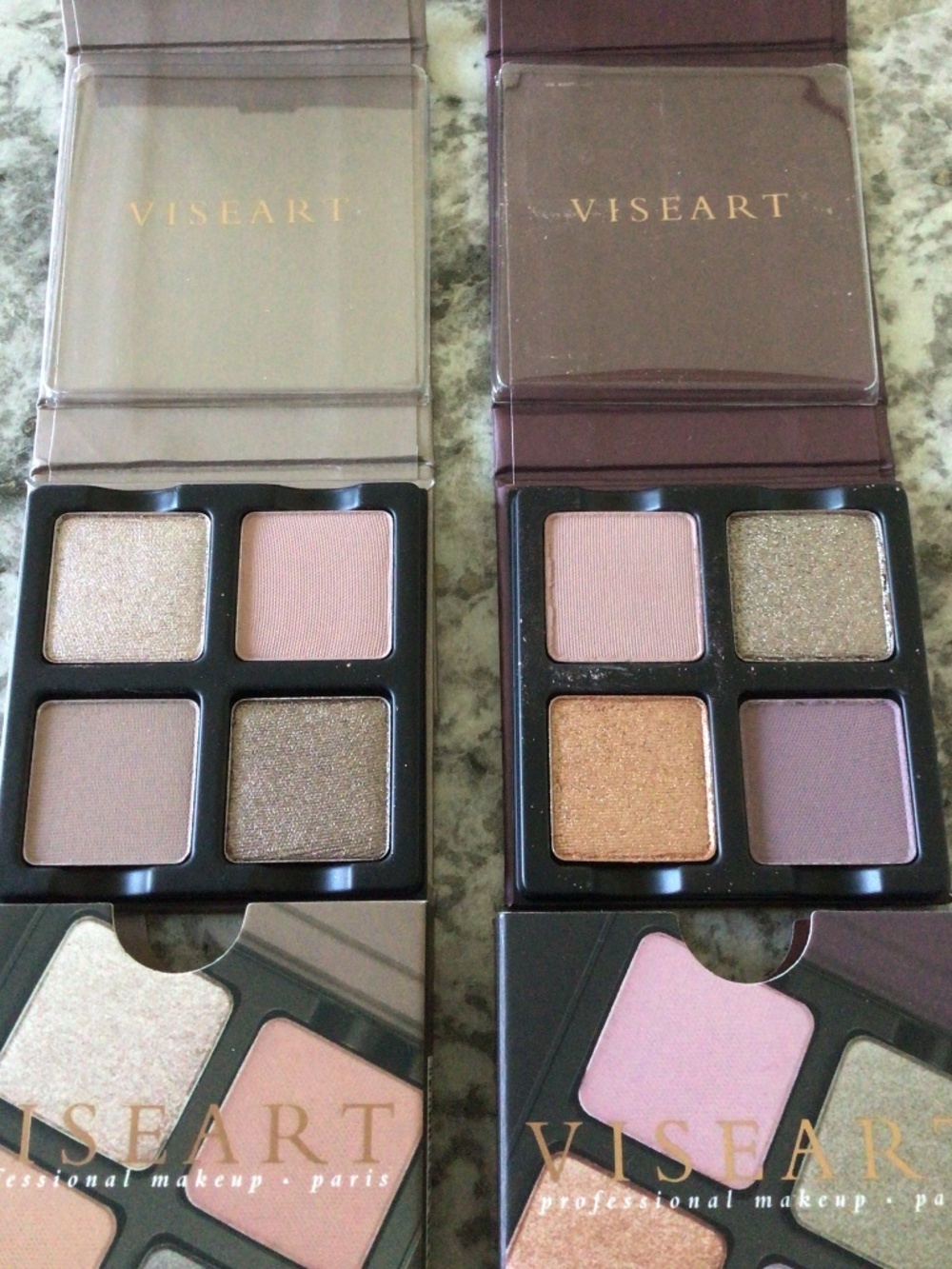 Viseart Petits Fours Lilas and Lilas Deux Eyeshadow Palette Bundle, New - Picture 2 of 8